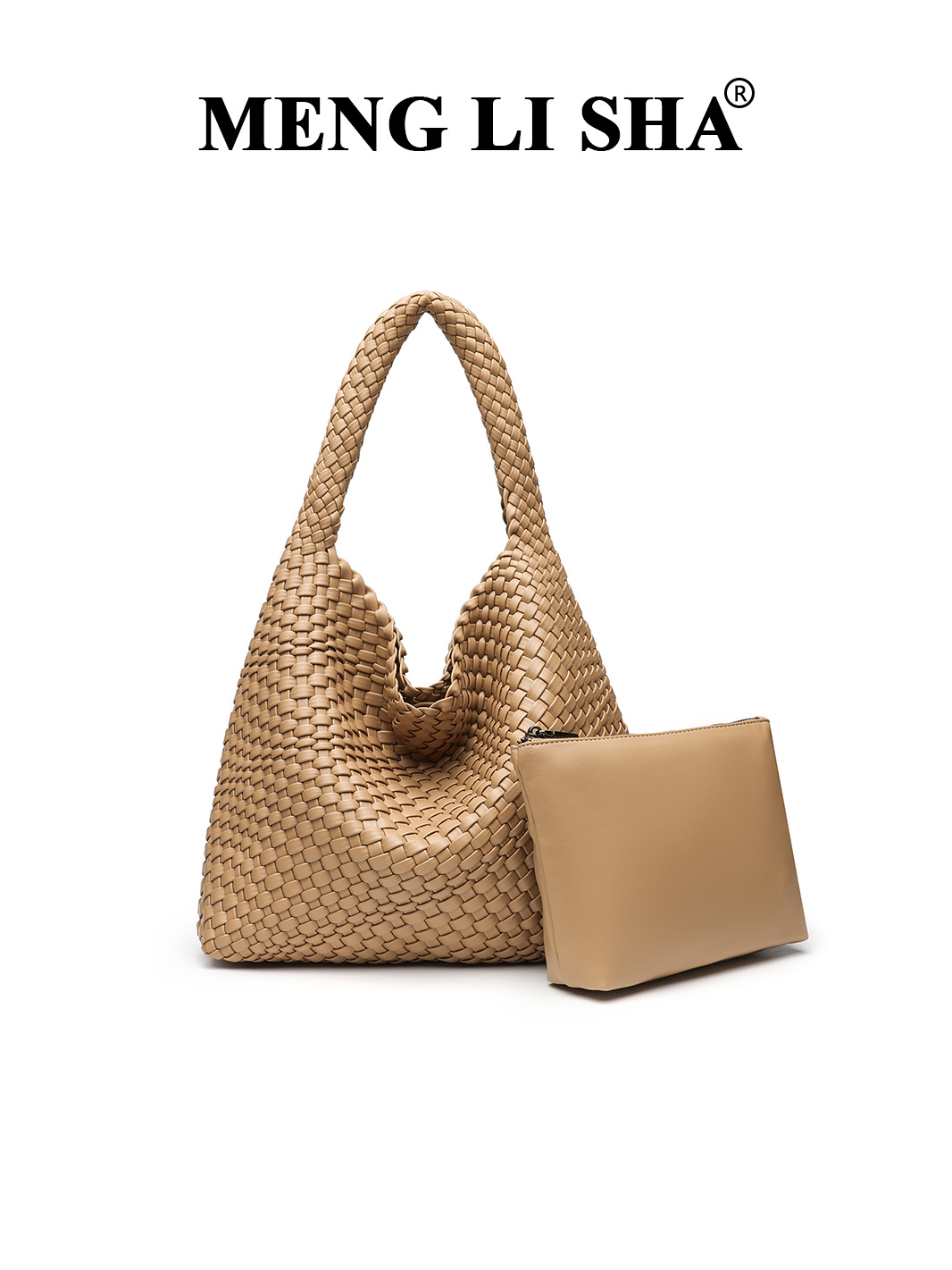 Trend capacious knitted handmade bag