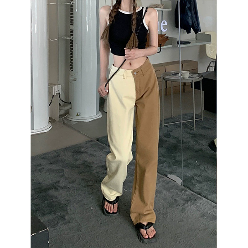 Европейские и американские винтажные сшитые джинсы