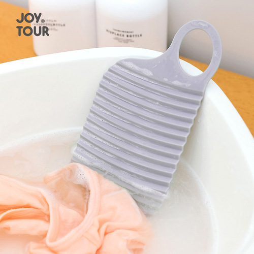 Mini Handheld Travel Portable Wash Board for Washing Socks and Underwear, Dorm Room Home Use Intimate Laundry Board