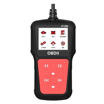 OBD car diagnostic tool, fault diagnosis scanner, diagnostic computer, OBD2 car code reader, battery tester (Avtomobil diaqnostika alətləri) - v106