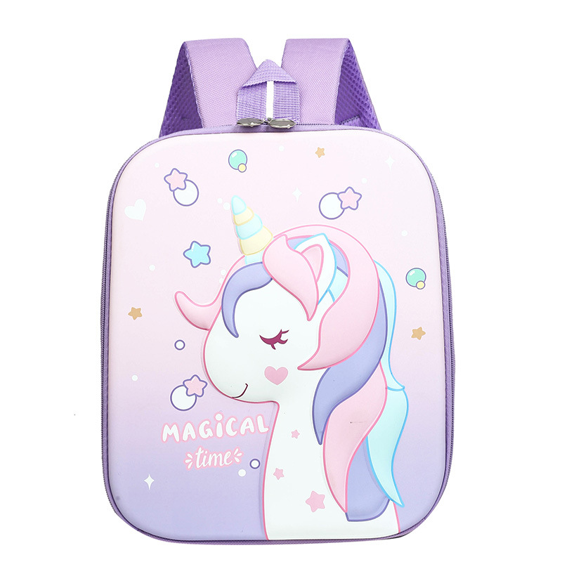 Nueva mochila de jardín de infantes, mochila para bebé ultraligera, mochila pequeña portátil para niños de 3 a 6 años, diseño de dibujos animados, clase media