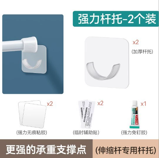 Anti-slip drop hook transparent