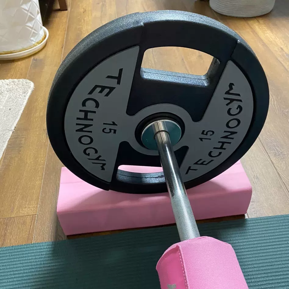 杠铃片缓冲垫硬拉臀推放置垫片平衡垫软塌支撑垫平衡板康复训练垫