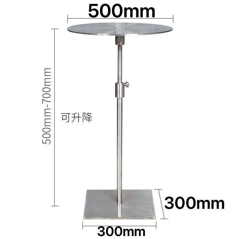 지문이 없는 대형 은색 둥근 모서리 전기 도금