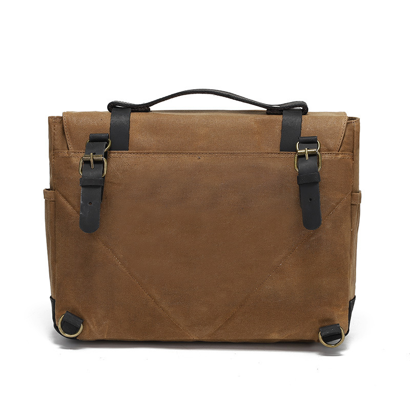 Bolsa de motocicleta desmontable, bolsa a prueba de rociadores, bolsa de equipaje, bolsa de trasera, equipo de ciclismo, hombro único con cuero de cabeza