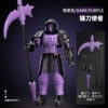Scythe messenger (4 weapons + 4 gestures) Black Purple