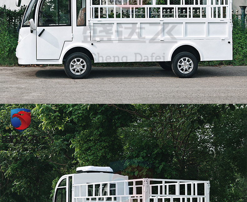 Electric Pickup Trucks Within the Factory Can Be Unloaded from Trucks and Support Customized Modifications to Factory Workshop Operating Pickup Trucks
