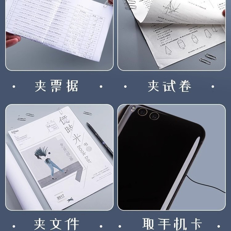 Yirui [特大バレル 1000 個] ペーパークリップ ステンレス鋼 U 字型事務用品大型ファイルツール卸売|undefined