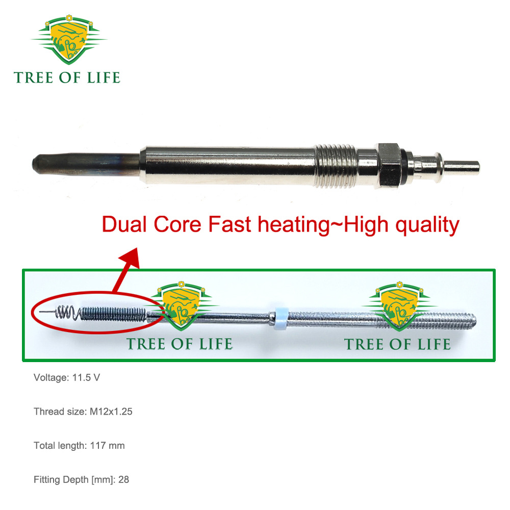 A0011592101 0011592001, suitable for Mercedes preheating plugs