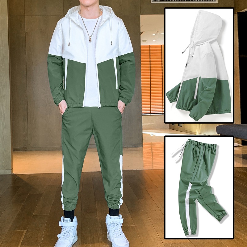 Conjunto Deportivo para Hombre, Primavera y Otoño, Sudadera Nueva, Ropa Deportiva Informal para Correr, Conjunto Deportivo para Parejas, Chaqueta image 4