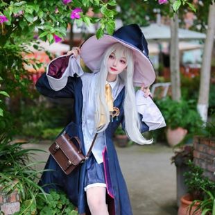 魔女之旅伊蕾娜cos服学生少女动漫校园风假发魔法女巫cosplay套装-阿里巴巴
