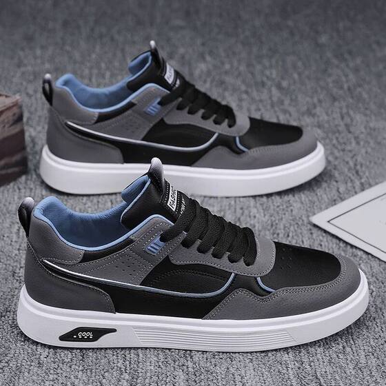 Casual Breathable Sports Men's Trendy Shoes New 2024 Summer All-match White Shoes for Students Teenagers Fashion Men's Sneakers