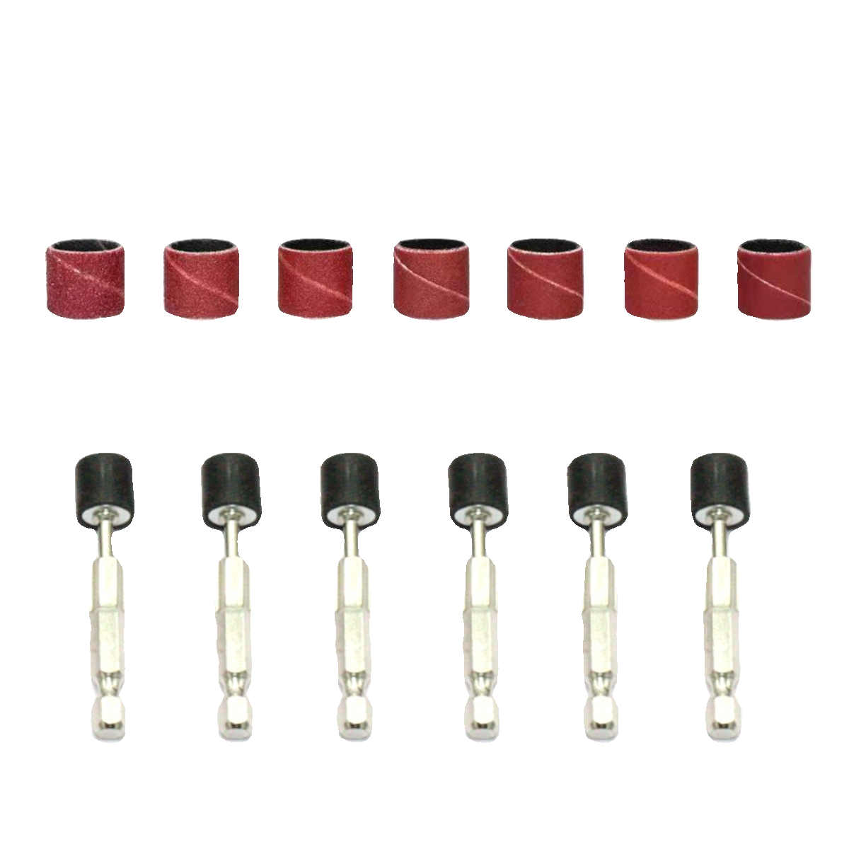 Perforación eléctrica de litio de ventilador hexagonal de papel de lija anillo de molienda destornillador eléctrico Wenju Bodhi papel de lija