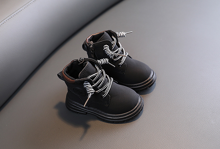 Martin – chaussures pour enfants, bottes courtes décontractées jaunes pour bébés filles et garçons, nouvelle collection automne/hiver 2022_voghion.com