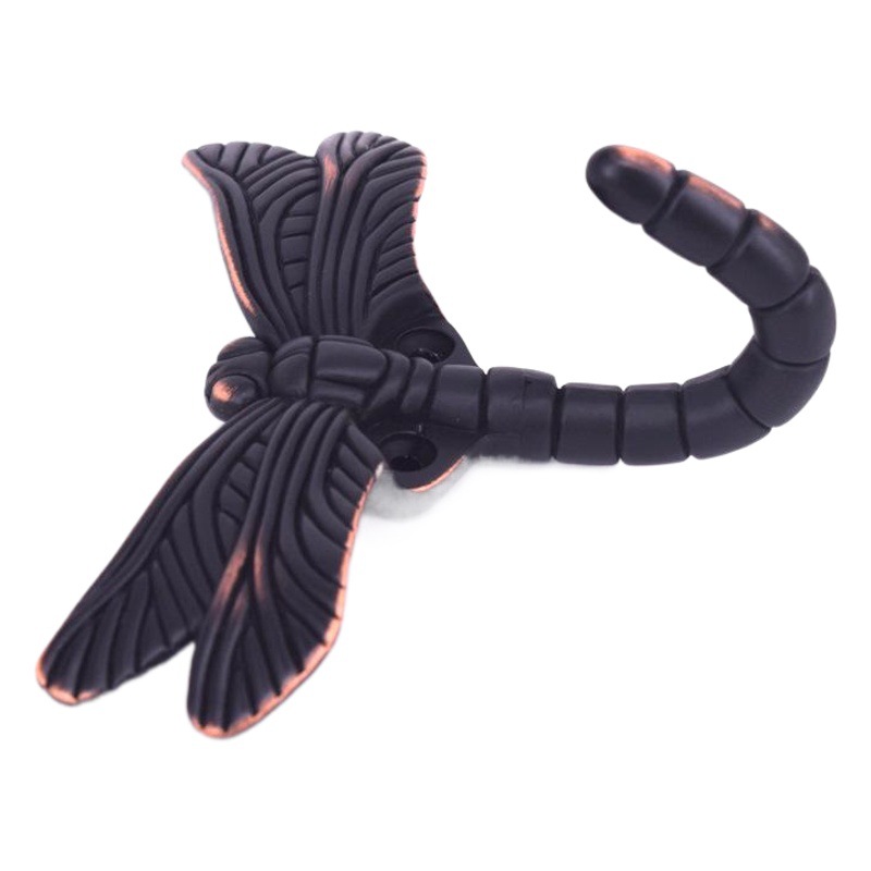 Dragonfly personalizado creativo gancho de ropa gancho de la pared colgando gancho detrás de la puerta gancho de pared
