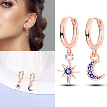 ��C 159 New Popular 925 Silver Earring Original Round