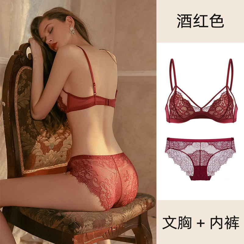 Тонкое нижнее белье, бюстье push-up, сексуальный набор, опт, французский стиль