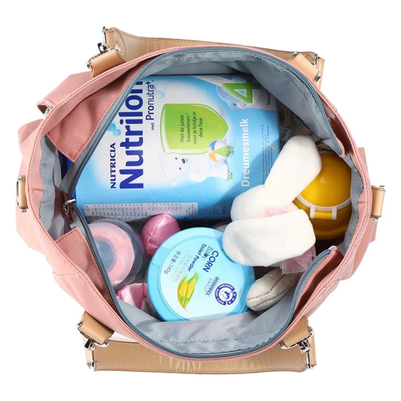 Yinxiuli Fashion Shoulder Crossbody Waterproof Nylon Mummy Bag Large Capacity Maternal and Infant Outgoing Bag Mother Bag Cross-Border