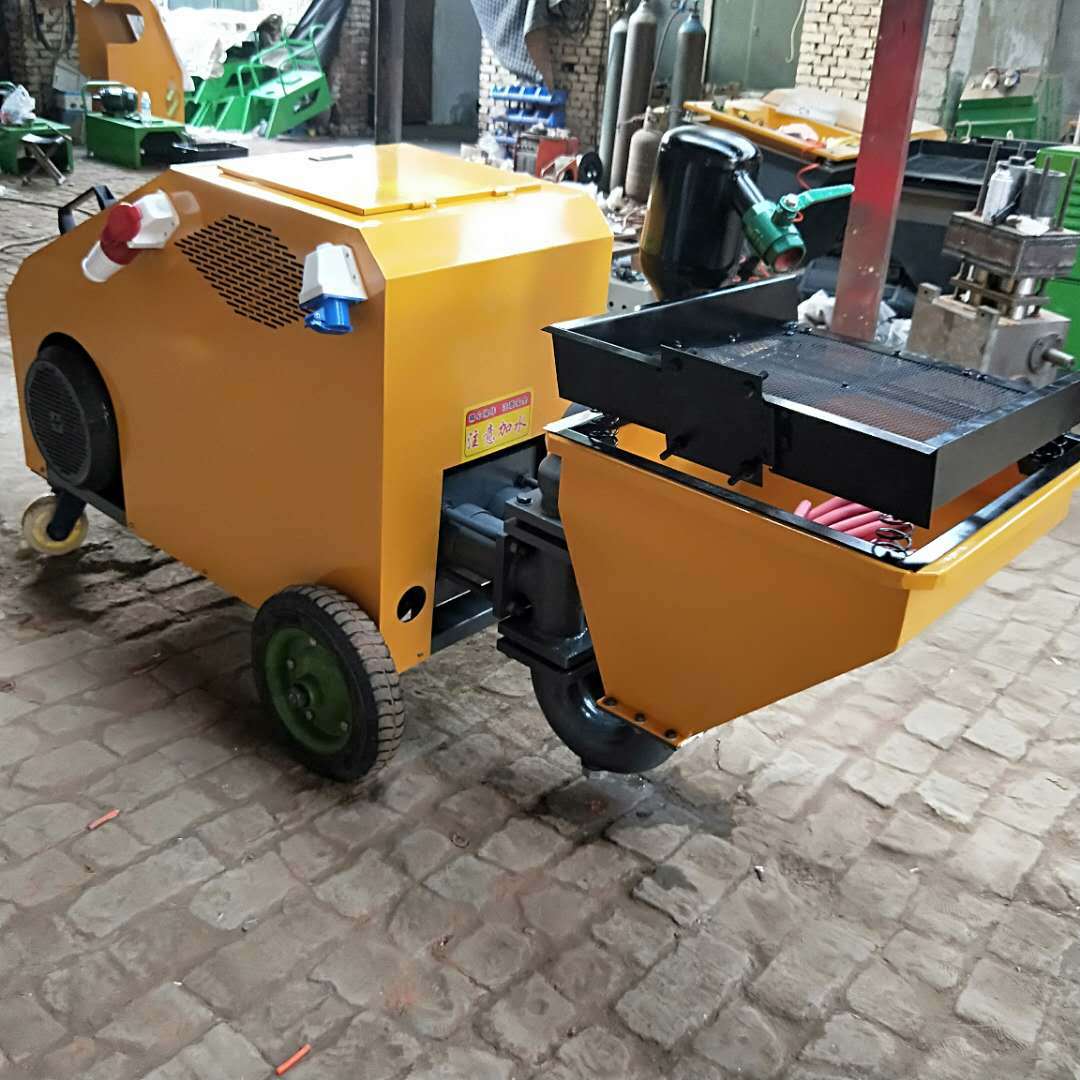 Máquina de pulverización de mortero de cemento multifuncional masilla de pintura de piedra verdadera máquina automática de pared en polvo máquina de pulverización de pared interna y externa máquina de yeso