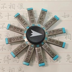 Truth or Dare Alloy Fingertip Spinner Party Punishment Game Drinking Fingertip Spinner Wheel Stress Reliever