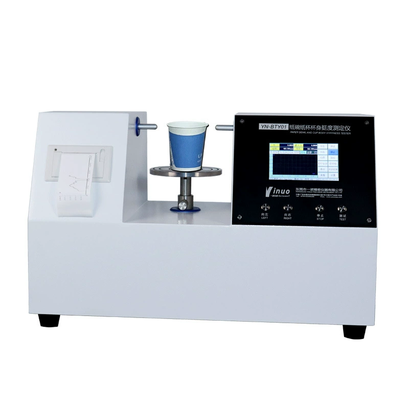 [Anaros] Тестер жесткости бумажных стаканов, автоматический, регулируемый, для измерения деформации боковых стенок кофейных и других напиточных контейнеров BTDY20B