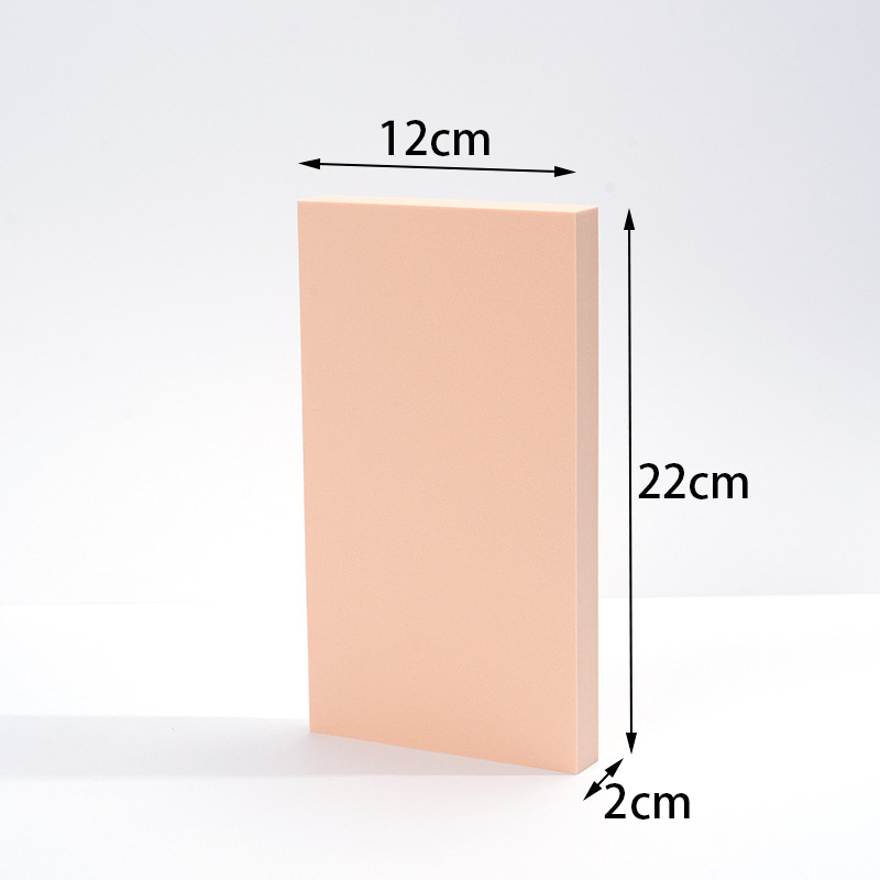 Cube fotografía apoyos trapezoidal geometría hueca fotografía decoración fotografía Fondo ins simple fotografía Decoración