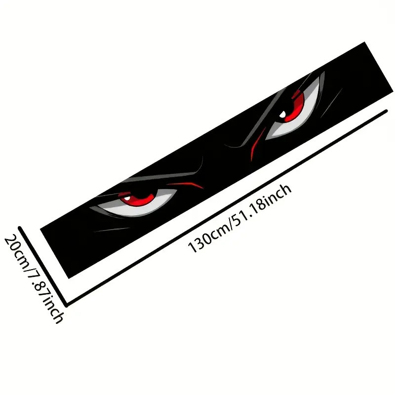 1 Piece Pack Visible para parabrisas delantero pegatinas anti-rañazos para todos los modelos - Auto Cross-Border