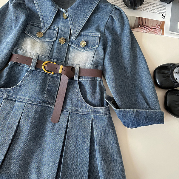Fashionable denim dress