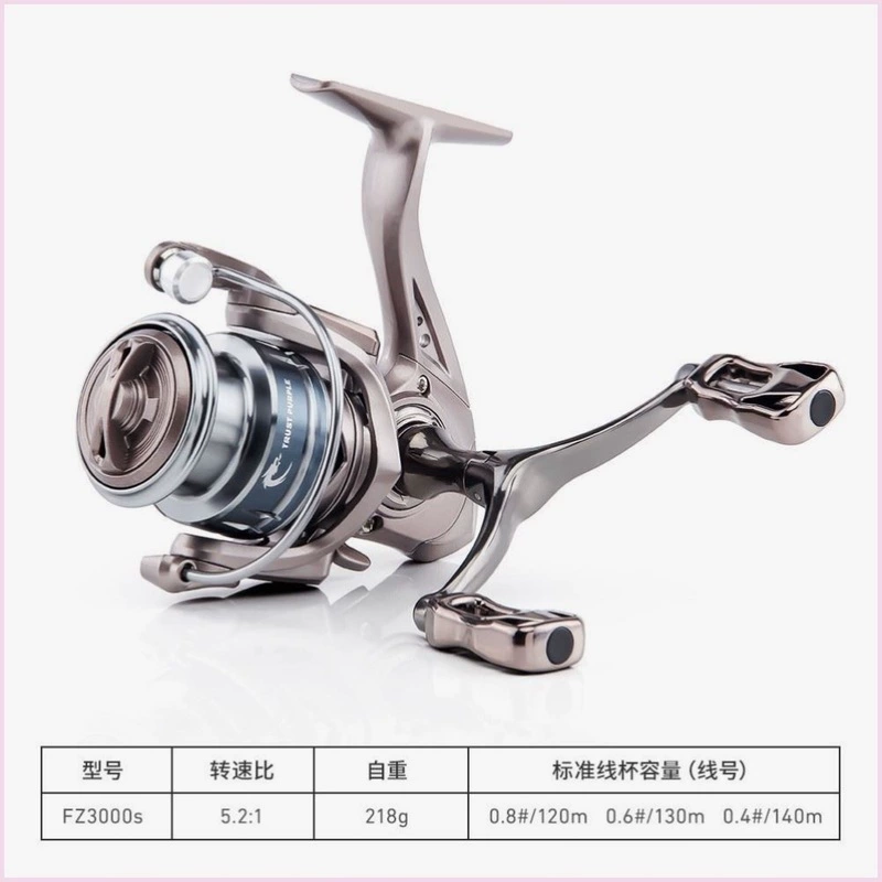 Спиннинговая катушка для маленького гольфа, цельнометаллическая косая миска с неглубокой леской, катушка для приманки на большие расстояния, катушка для морской воды, морской удилище