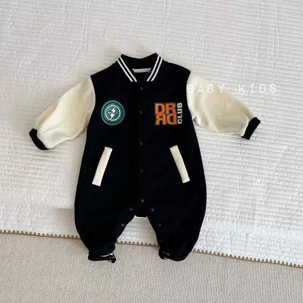 No. 7 baseball jacket (black cotton floating hair cannot be avoided