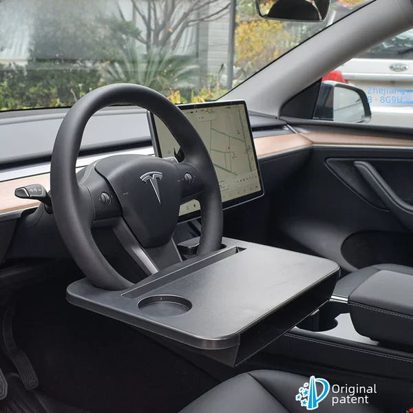 Shunwei Car Steering Wheel Small Table Gap Box Storage Rack Two-In-One Laptop Stand Car Dining Table