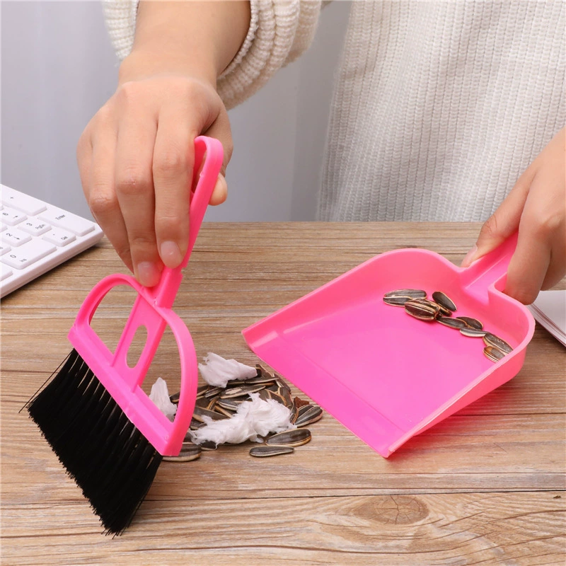 Small table brush, keyboard, set, dustpan, broom, handle