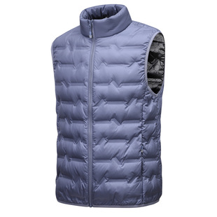 Winter New Graphene Heating Down Vest for Men and Women Couple Winter Casual Outdoor Collar Warm Vest