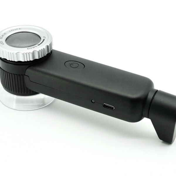 New Handheld 30X Jewelry Magnifying Glass Jade Strong Light Lighting Magnifying Glass High Magnification Magnifying Glass Rechargeable Model