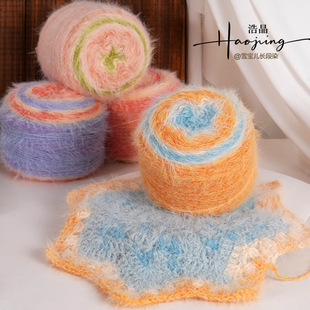 400g�L��Ⱦѩ���u׃��Ⱦë�������ֹ��ʺ�diy����ñ������ë�¾�