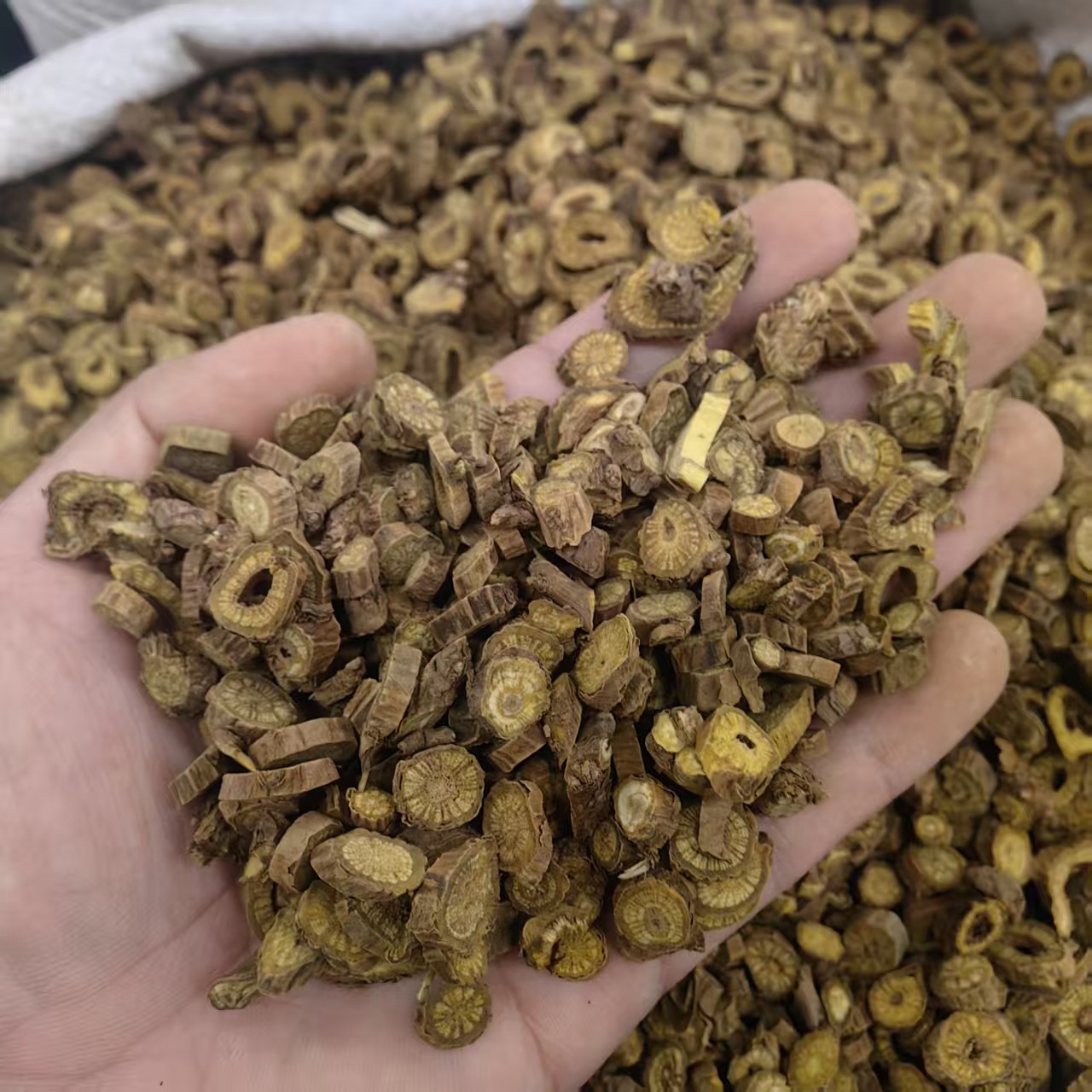 Scutellaria Powder Huang Qin 500g Chinese Herbal Powder for Tea and Decoction Use quality and texture