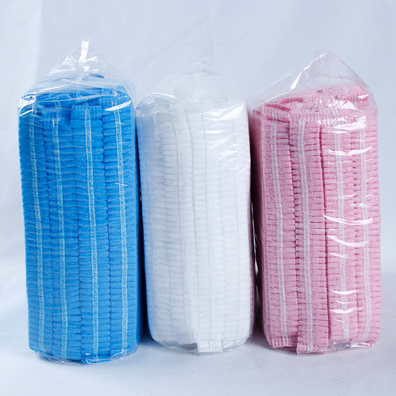 Fábrica al por mayor taller cocina a prueba de polvo antifouling no tejido malla desechable médico tapa desechable tapa redonda