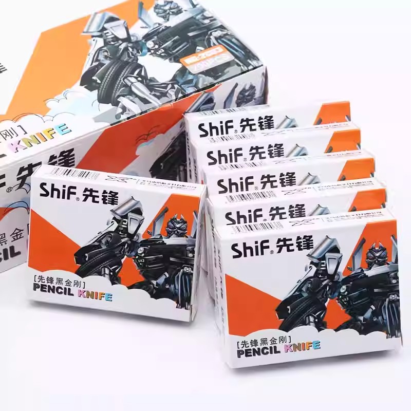 Pioneer Black Knife All Metal Black Diamond Knife 2003 Folding Knife Paper Cutter Craft Knife Woodworking Pen 