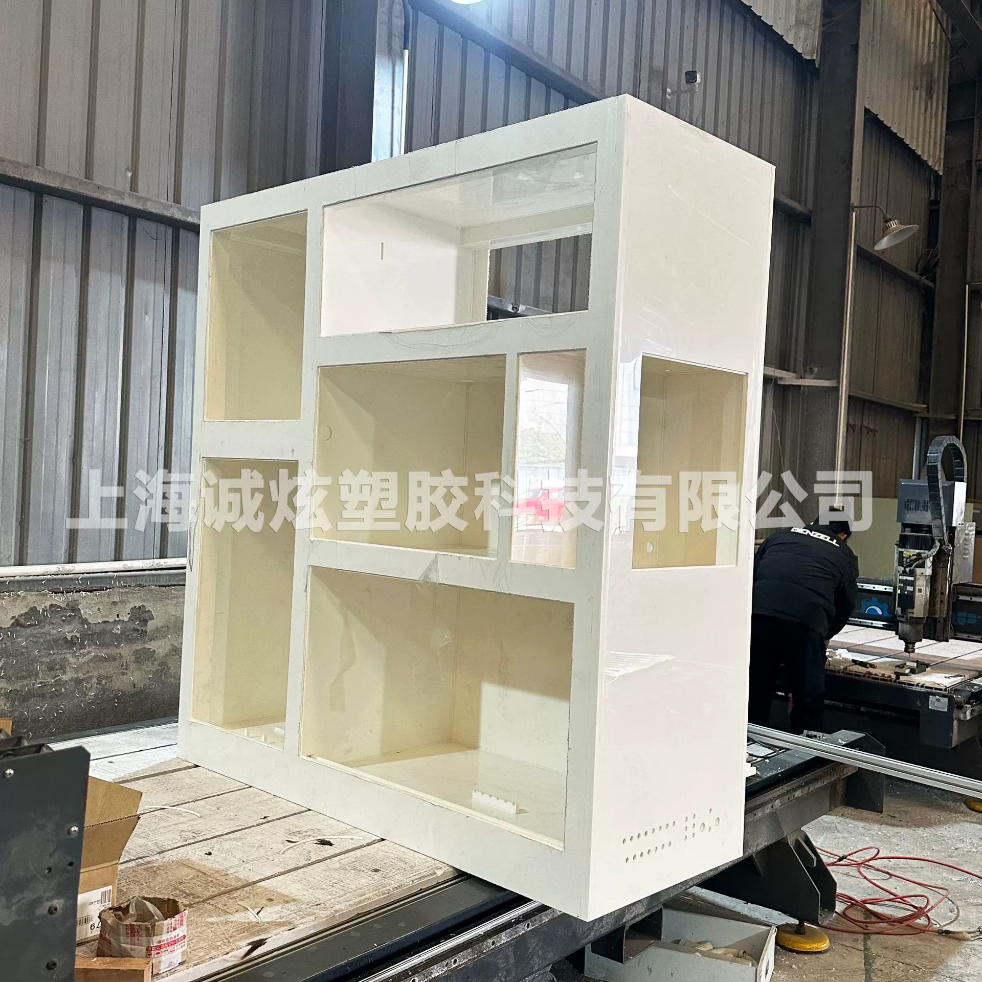 Шкаф для очистки ПВХ Шкаф для экспериментов из ПВДФ Шкаф для подачи жидкости из полиэтилена высокой плотности Шкаф для оборудования для очистки из полипропилена PPH