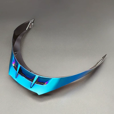 PISTA Helmet Tail Dəbilqə (Kaska) aksesuarları - pista-rear-wing-ice-blue-screws-included