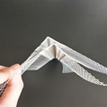 厂家批发 现货销售PVC外墙保温粘玻纤网格布阳角线 护角网