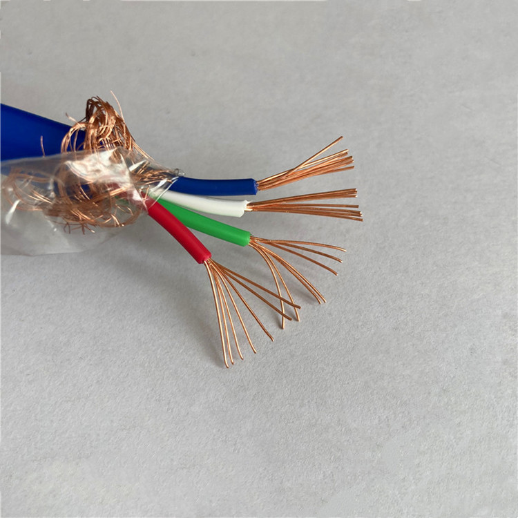 煤矿用编织屏蔽通信电缆 信号电缆 MHYVP1*3*1/1.13煤安证齐全