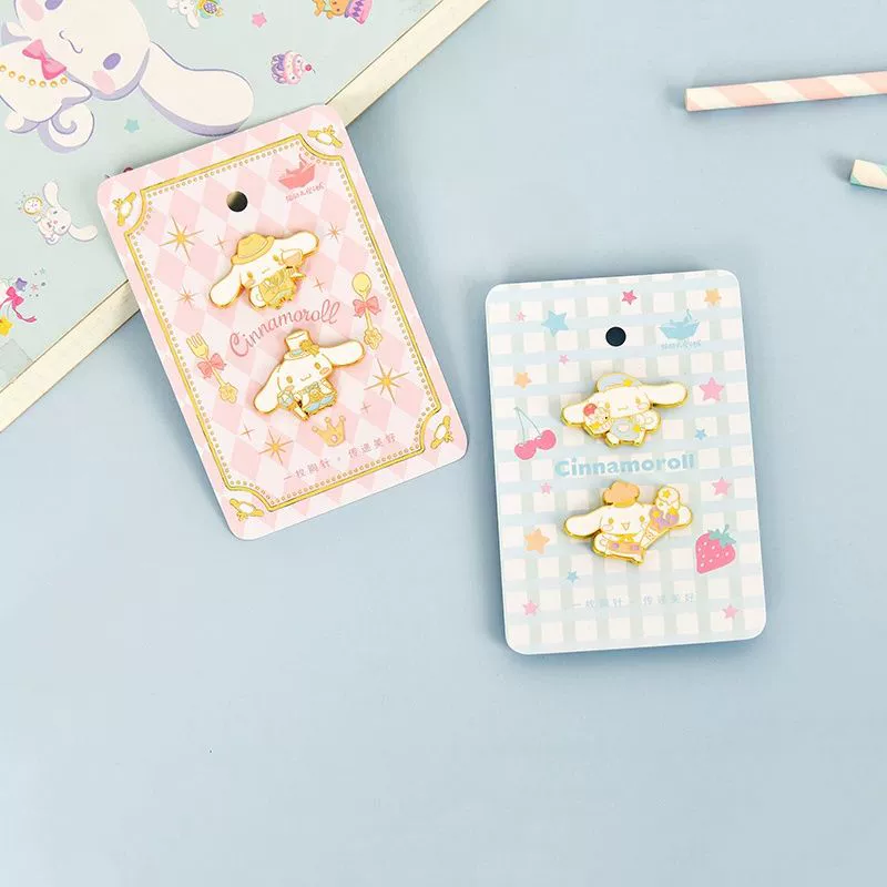 Hello Kitty брошь, карикатурный металлический аксессуар, подвеска, японский и корейский
