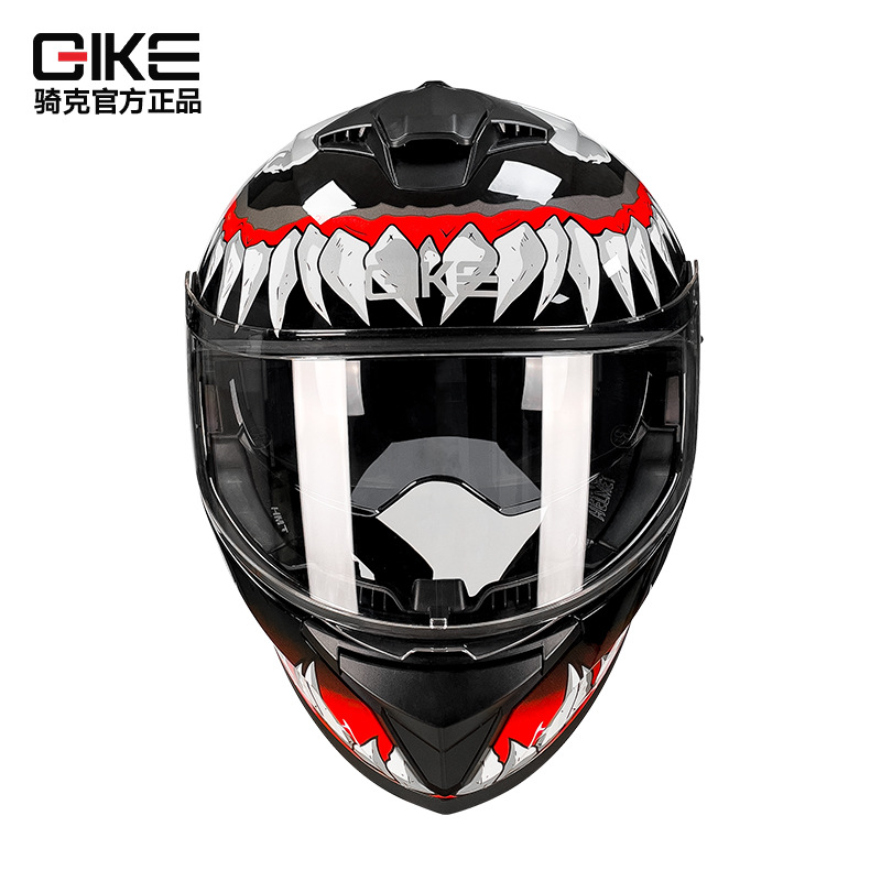 Casco de motocicleta certificado por la norma nacional 3C / DOT locomotora eléctrica puede equiparse con bluetooth jinete de invierno fabricante de casco completo transfronterizo