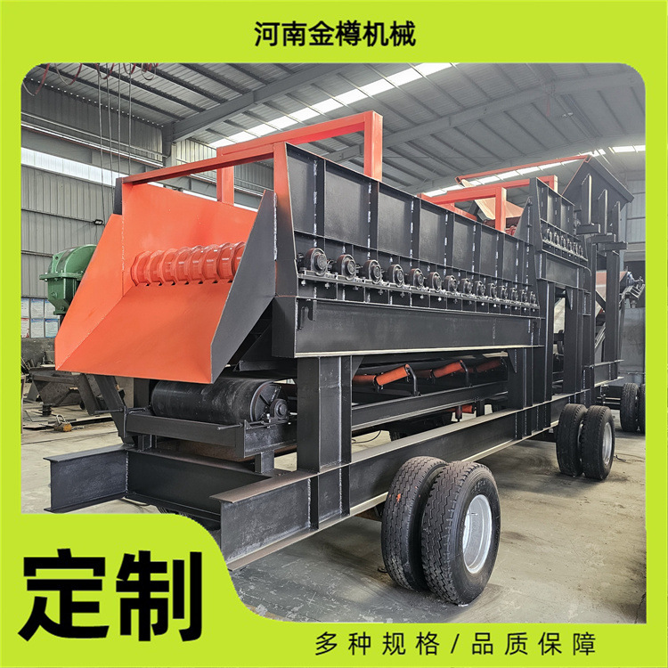 泥石分离机 1246土石筛分机 快速分离泥土石头滚轴筛设备价格优惠