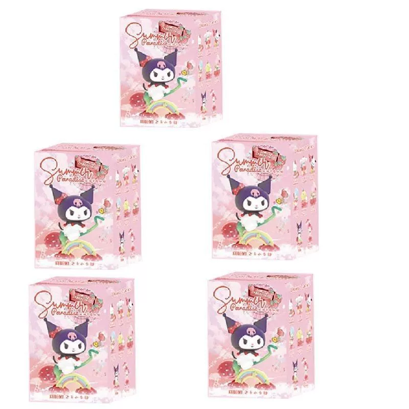 Фигурка в слепой коробке Sanrio (Kuromi и друзья), ручная работа, клубничная тематика