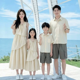 亲子装;校服定制;时尚休闲套装