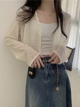 冰丝薄款防晒雪纺开衫外套女夏季小个子外搭披肩罩衫短款超仙上衣