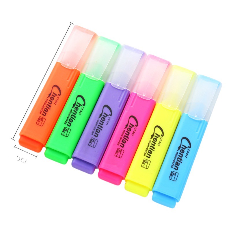 Bolígrafos fluorescentes Morandi, marcadores gruesos para que los estudiantes realicen énfasis en puntos clave, marcadores de punta plana, marcadores de gran capacidad, bolígrafos de colores para oficina/papelería.