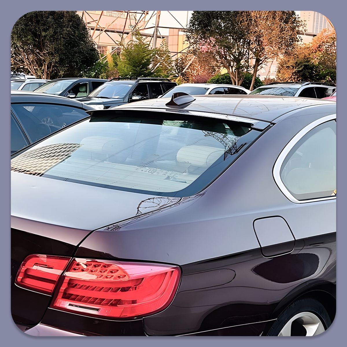 Suitable for Bmw 3 Series, 4 Series, 5 Series G30530I 525I Sports Roof Wing Mpm4M5 5 Series Pro Rear Wing